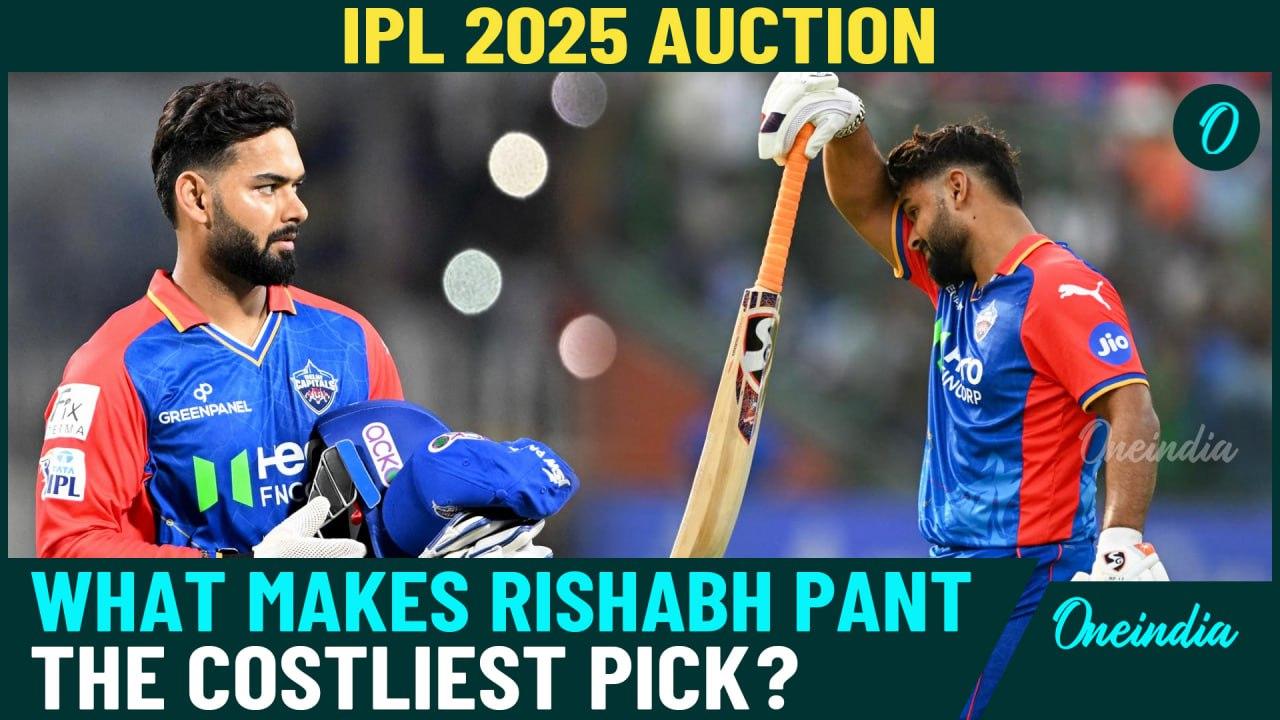 IPL 2025 Auction: Rishabh Pant Breaks Records, Joins LSG for ₹27 Crore as Costliest Pick in History