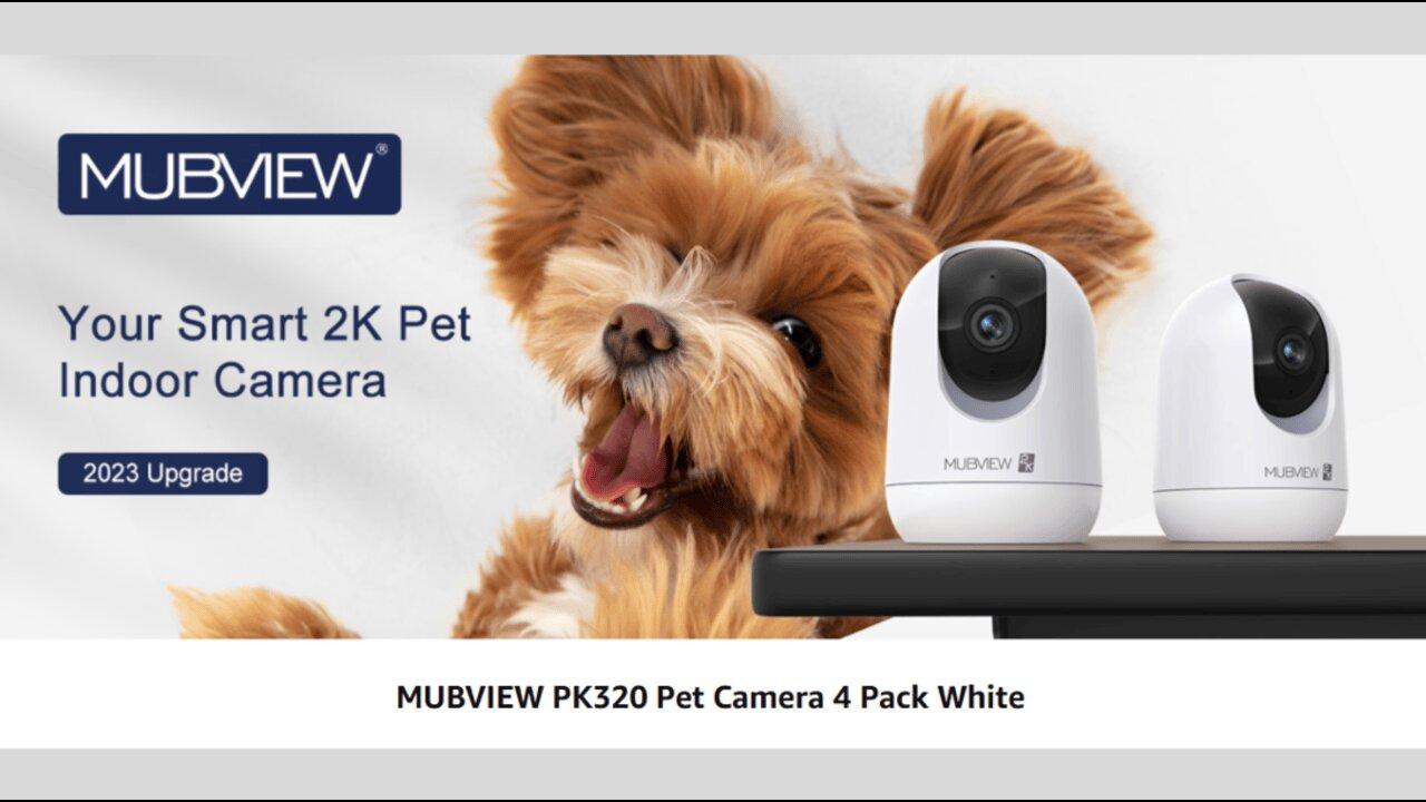 MUBVIEW Pet Camera with Phone App