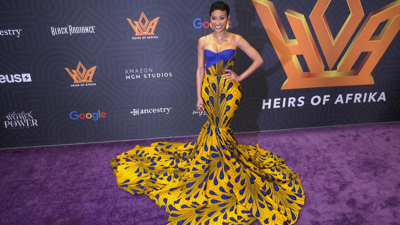 Janeisha John 'Heirs Of Afrika 7th Annual International Women of Power Awards' Purple Carpet