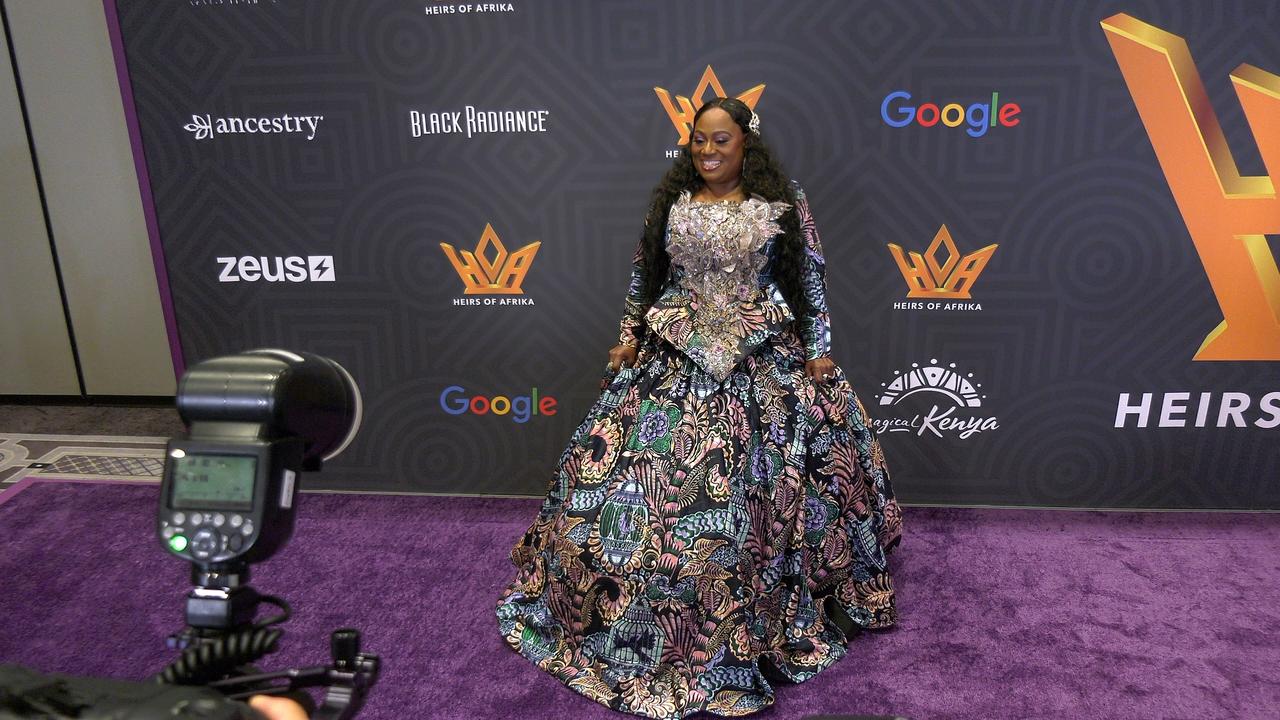 Koshie Mills 'Heirs Of Afrika 7th Annual International Women of Power Awards' Purple Carpet