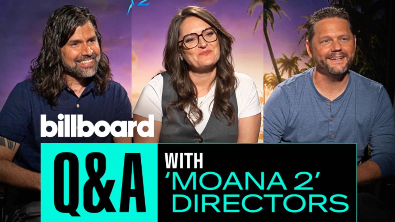 ‘Moana 2:’ A Look Into Its New Music & Characters With Its Directors | Billboard News