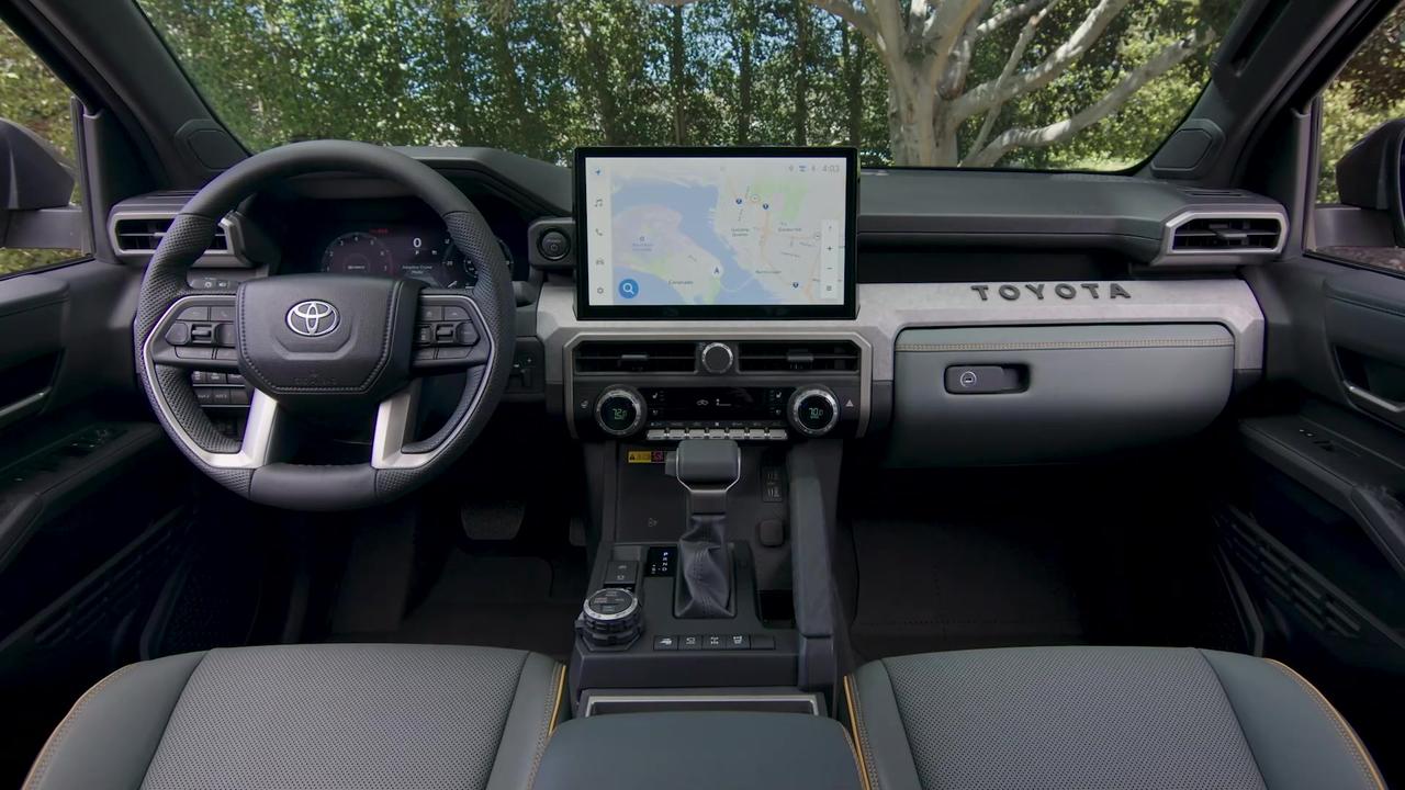 2024 Toyota Tacoma i-FORCE Max Trailhunter Interior Design in Mineral