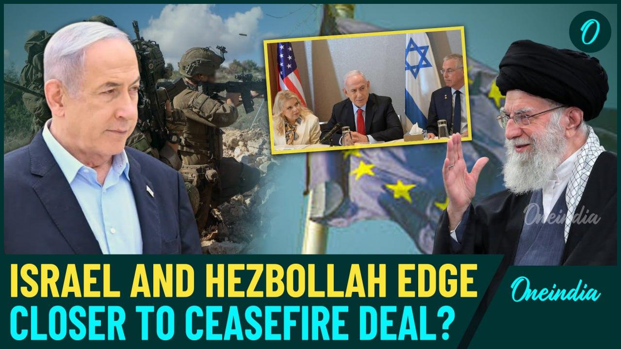 Israel Cabinet to Vote on US-Brokered Truce; US, EU, UN push for peace, Hezbollah fire Rockets|WATCH