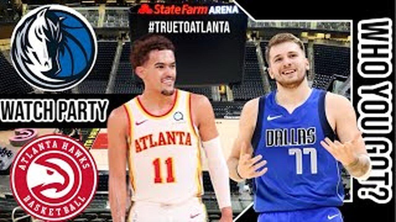 Dallas Mavericks vs Atlanta Hawks | Live Play by Play | Reaction Watch Party | NBA 24 Season 🏀🔥