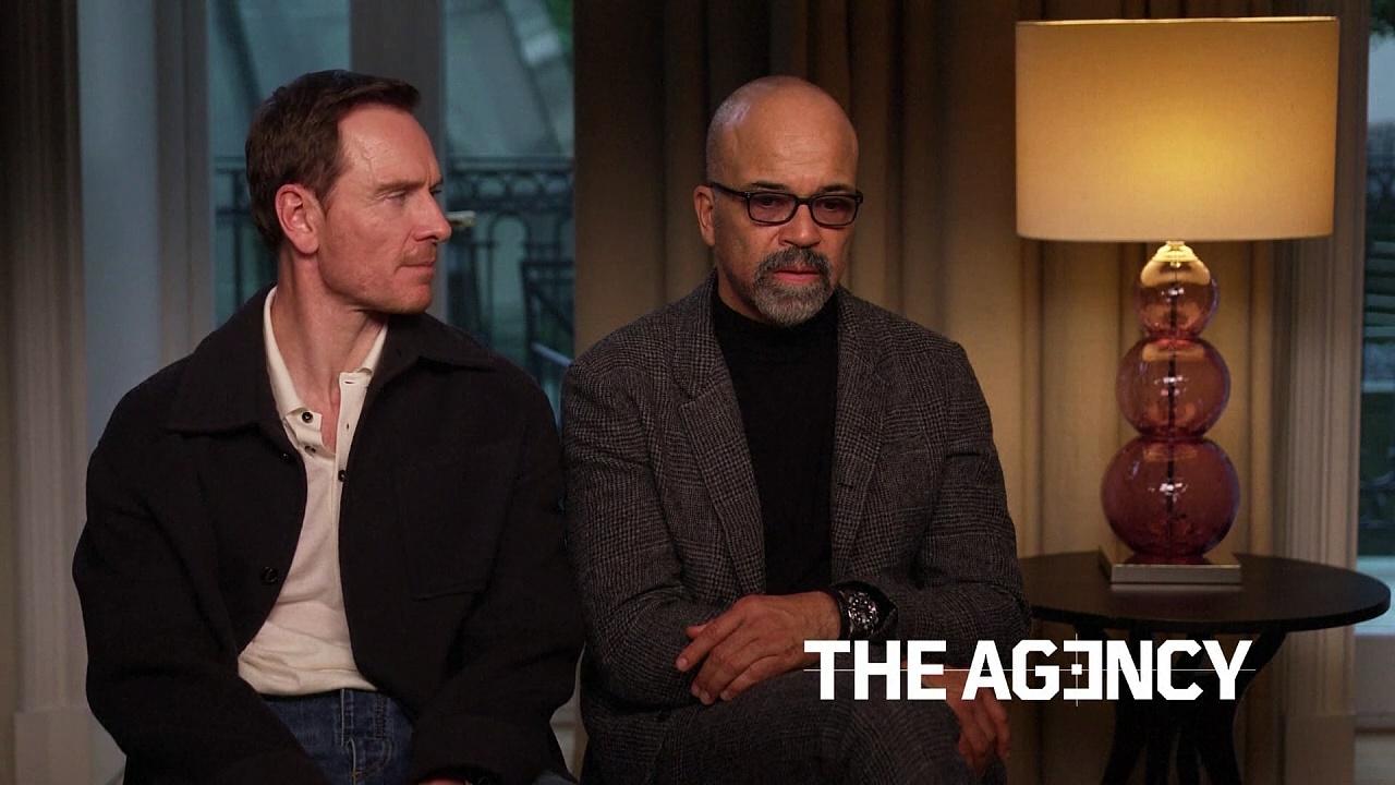 The Agency: Michael Fassbender & Jeffrey Wright talk SPIES!