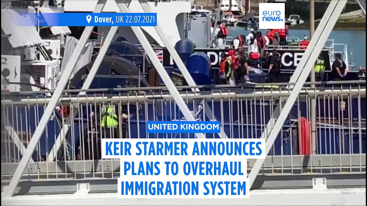 Keir Starmer unveils plans to change UK immigration system after record arrivals