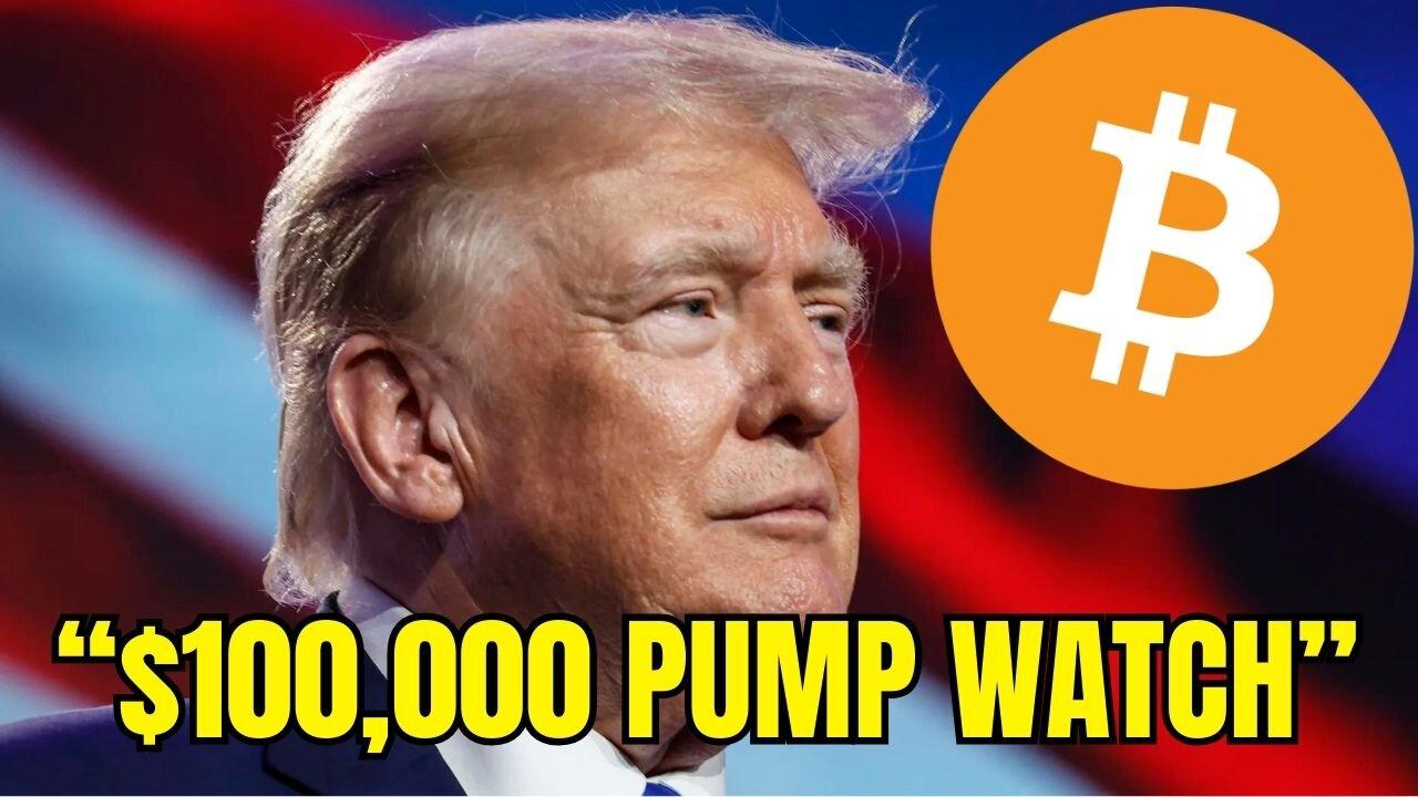 Bitcoin $100,000 LIVE Pump Watch!