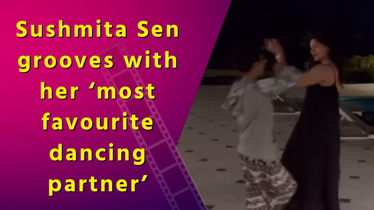 Sushmita Sen grooves with her ‘most favourite dancing partner’ under the sky