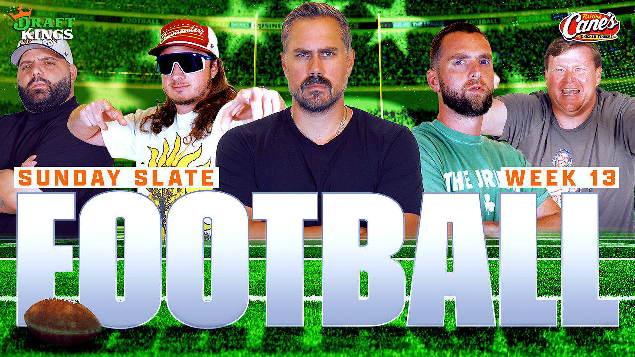 Big Cat and Co Sweat Out the Week 13 Sunday Slate | Barstool Gambling Cave