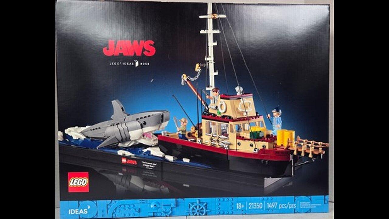 Unboxing & Building Lego 21350 Jaws-Part 2