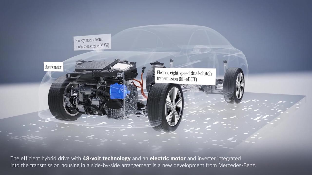 Mercedes-Benz CLA as an economical hybrid