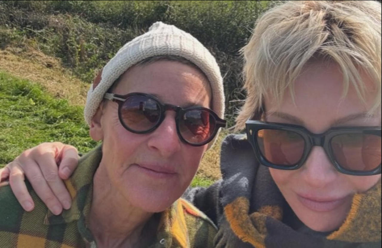 Ellen DeGeneres has denied her farmhouse in the UK was flooded