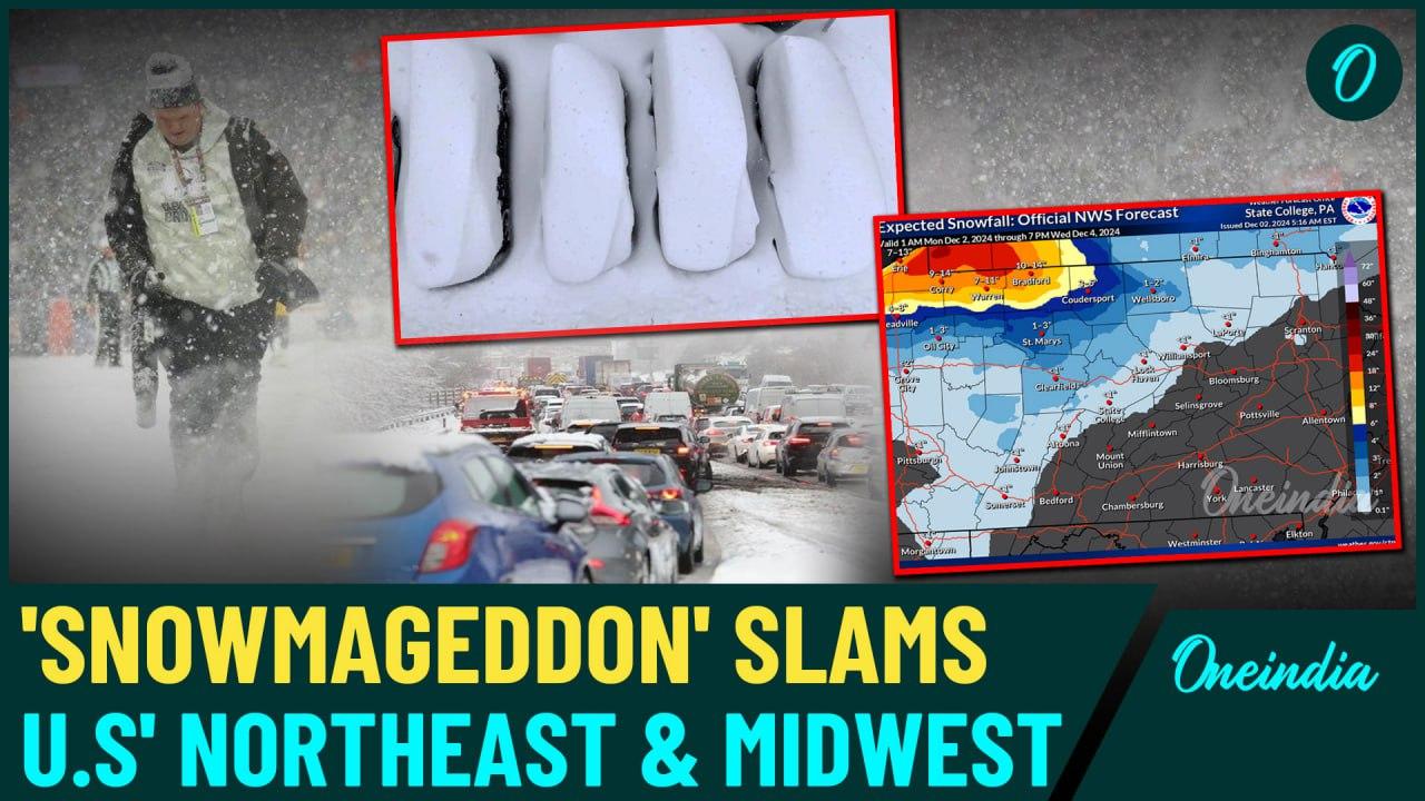 Breaking: Snowmageddon Hits U.S | Millions of Americans Face Devastating Multiple Feet Snow Blankets