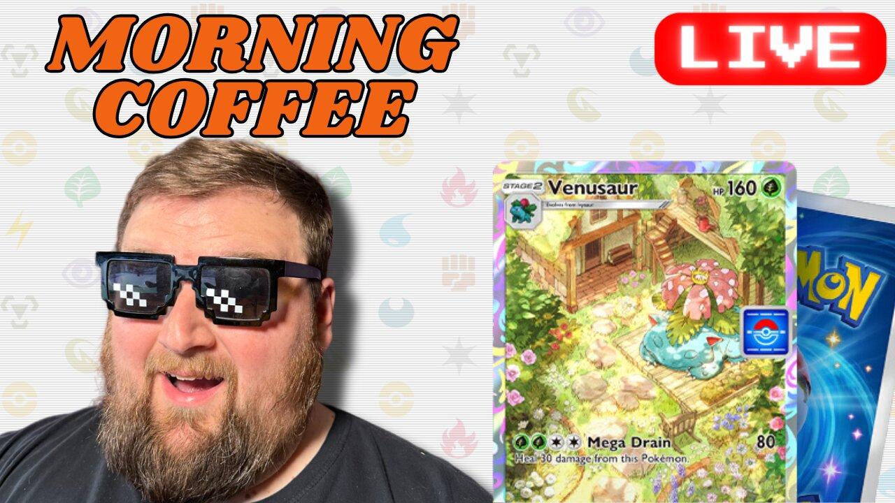 Morning Coffee and Daily TCG Pocket Packs!