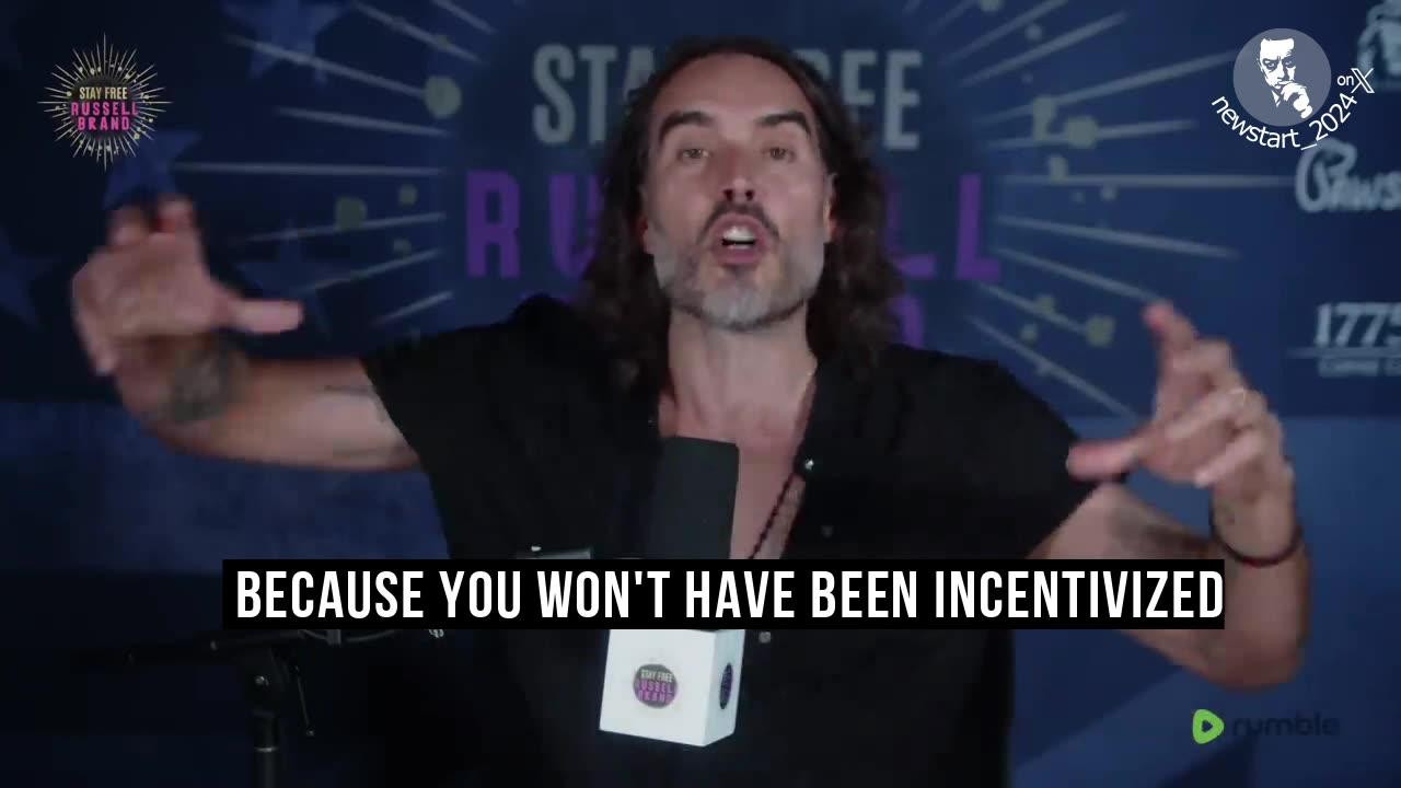 Russell Brand on how media is trying to discredit RFK Jr.