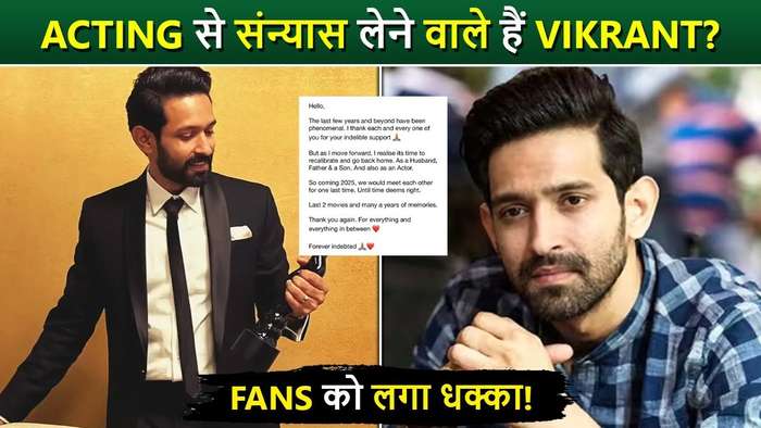 Vikrant Massey Announces Retirement From Acting, Leaves Fans Shocked