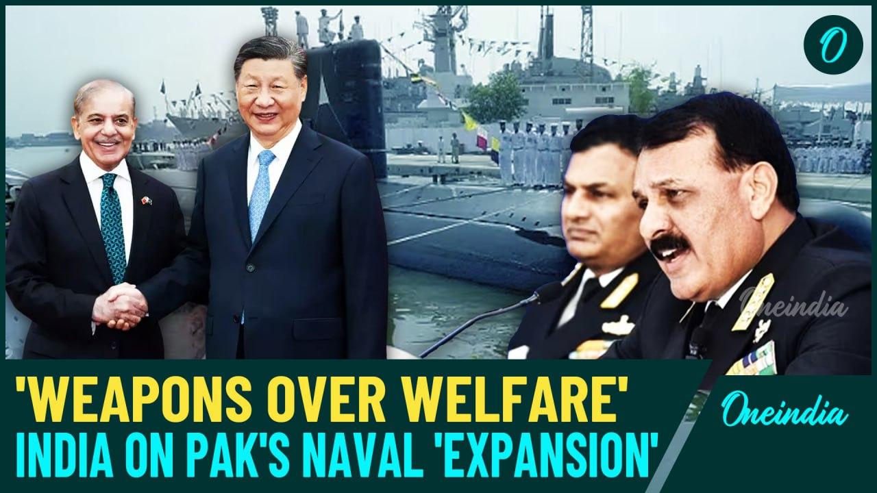 New Delhi on Pakistan’s 'Surprising Naval Expansion' with China Amid Islamabad's Economic Crisis