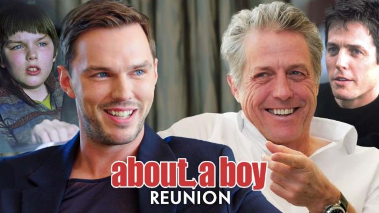 Hugh Grant & Nicholas Hoult Reunite 21 Years After 'About a Boy'