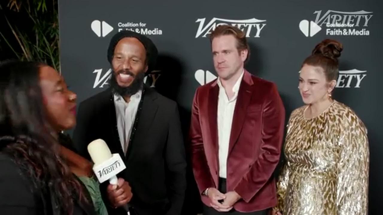 Ziggy Marley & Michael Ireland Carpet Interview | Faith and Spirituality in Entertainment Honors