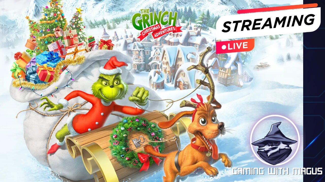 Gaming dad plays The Grinch Christmas Adventures