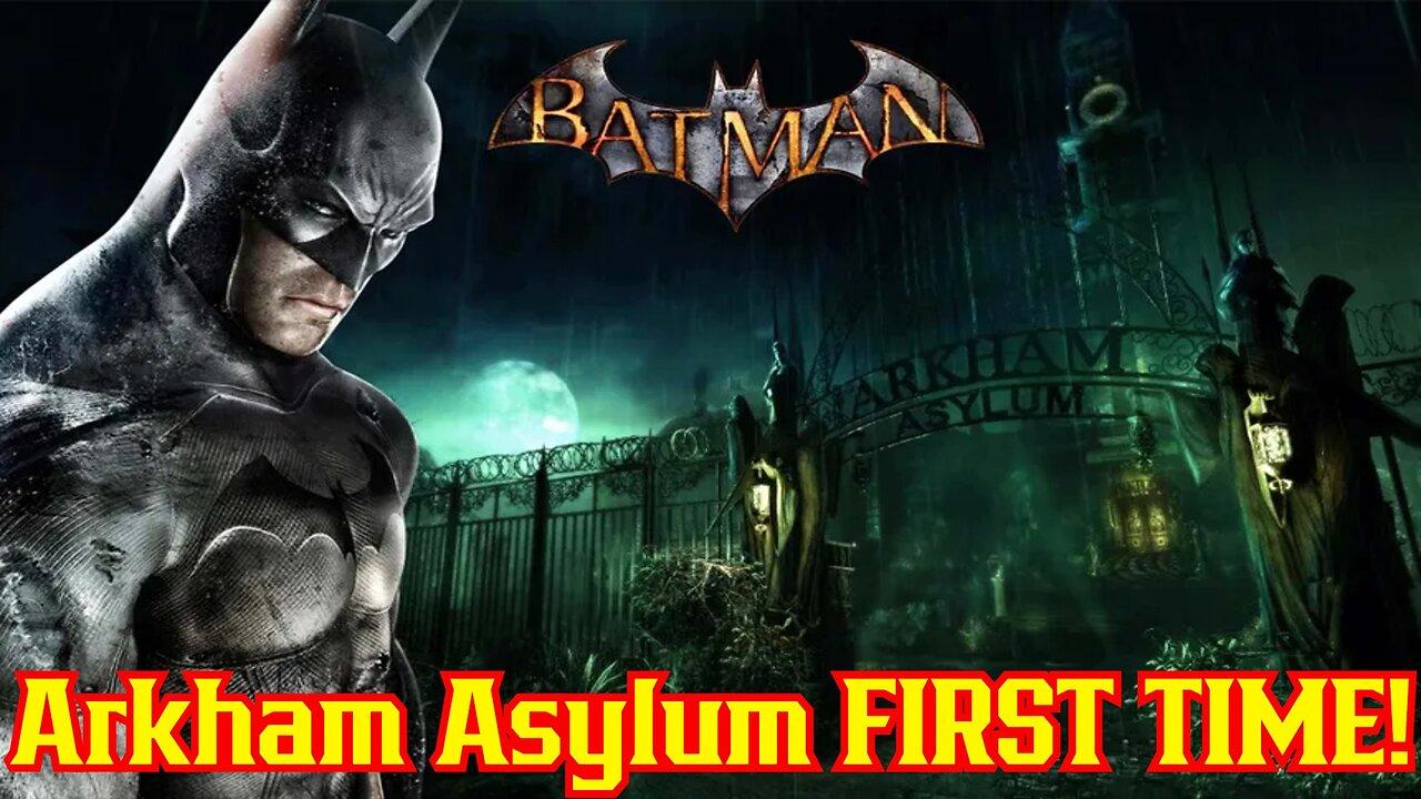 I'm Batman! First Playthrough Batman Arkham Asylum! Late Night Gaming w/ Common Nerd