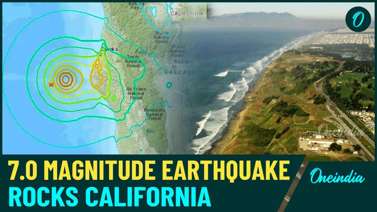 7.0quake shakes Ferndale; Tsunami Alert Issued Later Cancelled; California Coast on High Alert|WATCH