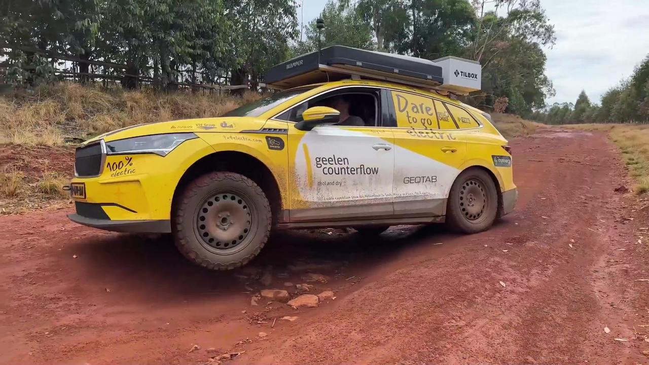 Skoda Enyaq joins Skoda Museum collection after travelling 33000 km across Africa