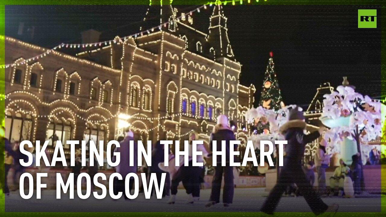 Get your skates ready! Iconic festive ice rink opens on Moscow’s Red Square