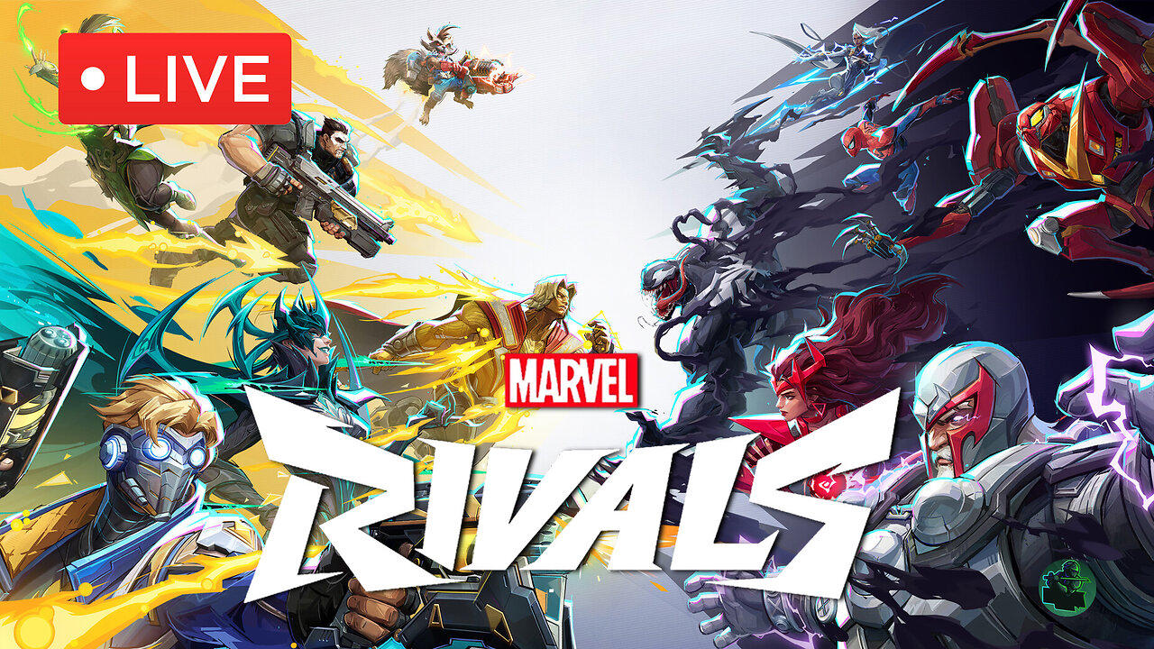 🔴LIVE - Finally playing Marvel Rivals! This game is way too fun!