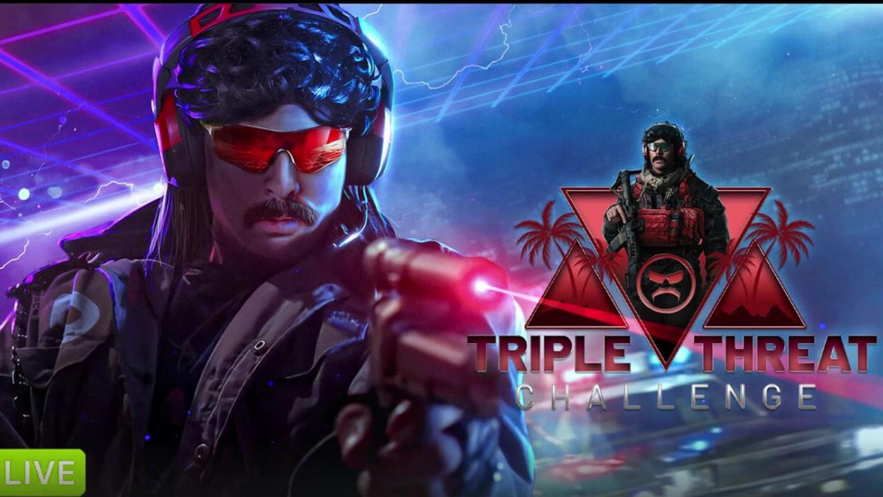 🔴 DR DISRESPECT - 🔴LIVE - WHAT HAPPENED TO WARZONE - DR DISRESPECT - SOLO TRIPLE THREAT CHALLENGE