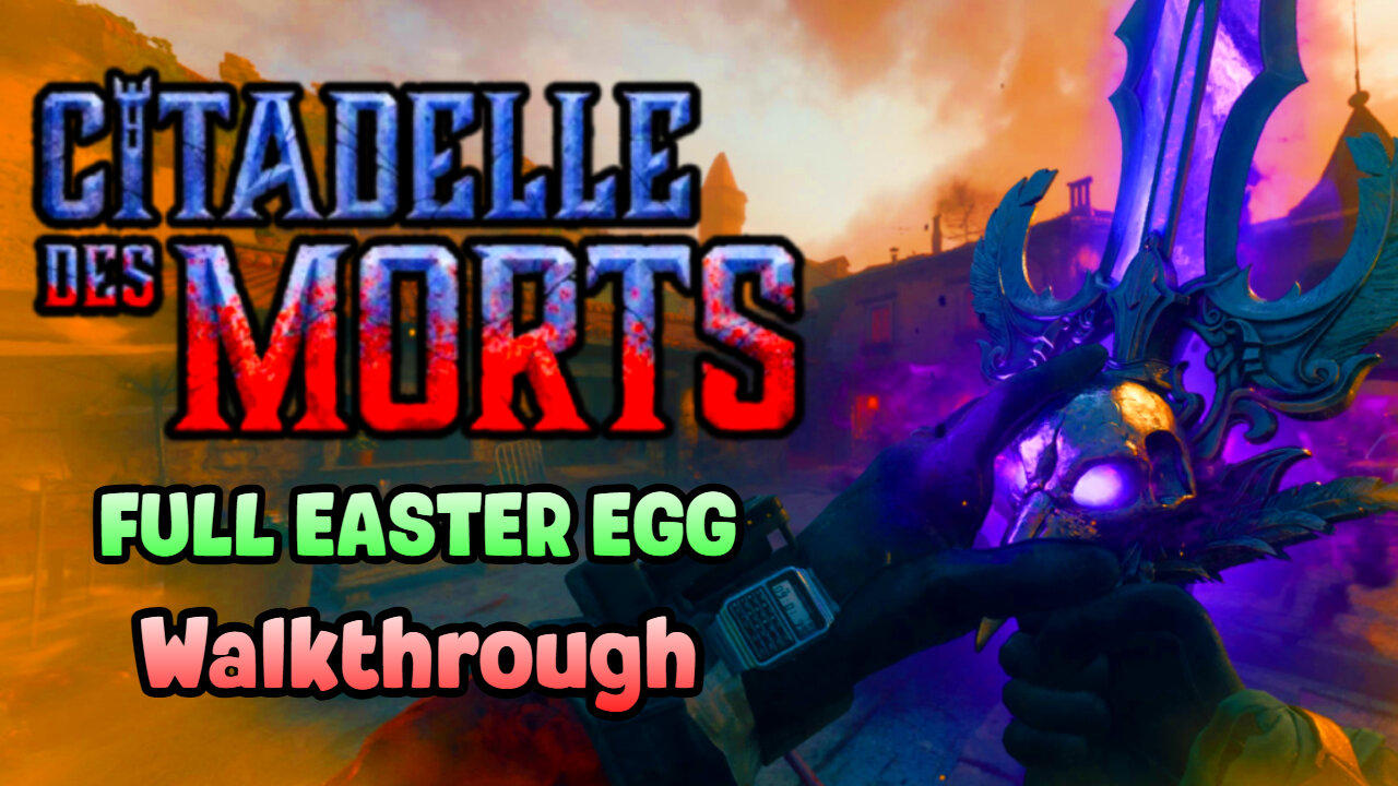 🔴Live - CITADELLE DES MORTS FULL EASTER EGG COMPLETION | Black Ops 6 Zombies