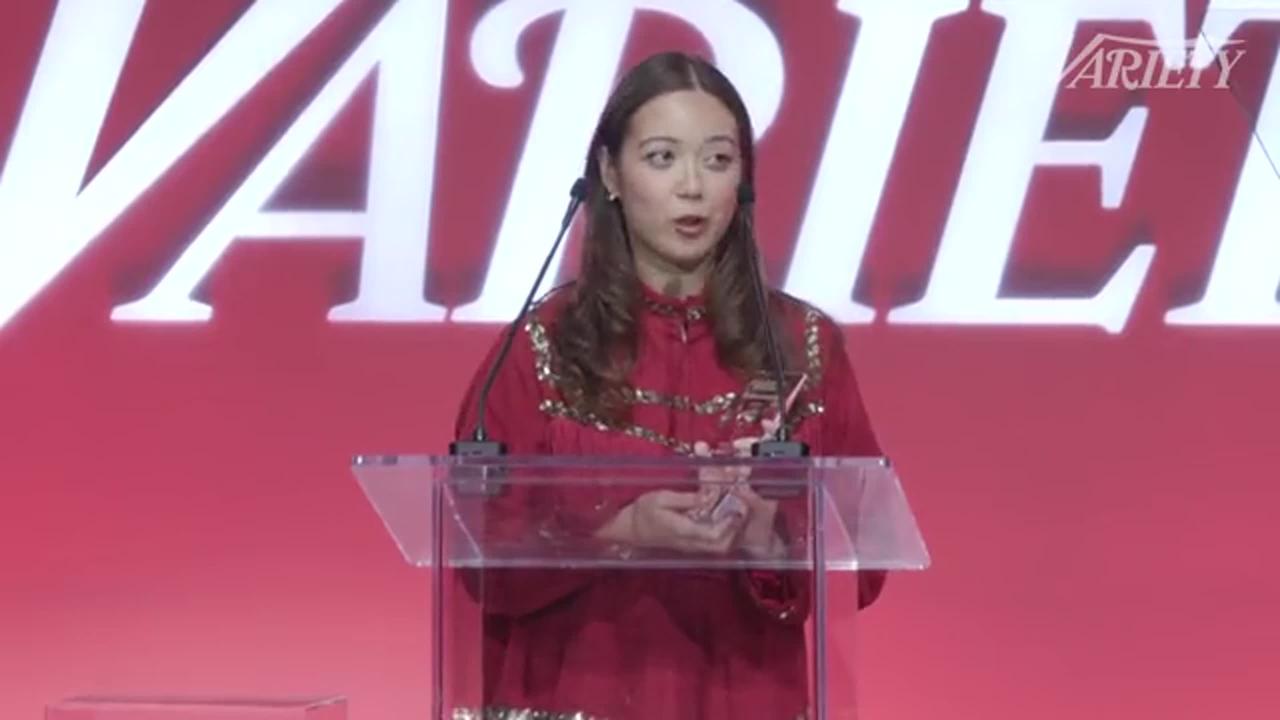 Laufey Accepts the Crossover of the Year Award  | Variety Hitmakers