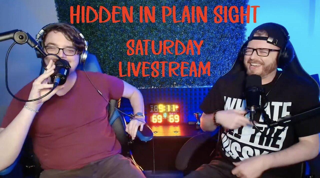 Hawk Tuah CRYPTO SCAM | Special Saturday Livestream | Hidden In Plain Sight