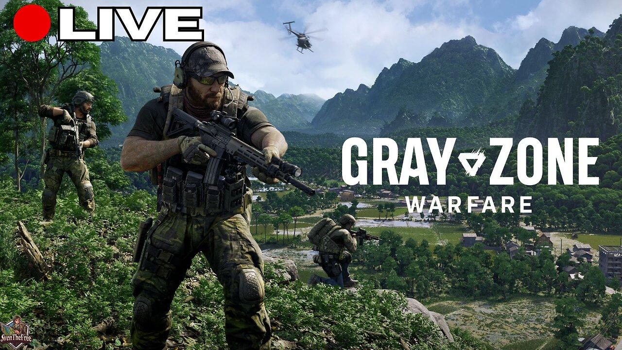 🔴LIVE Gray Zone Warfare - Solo Day 2  Faction Crimson Shield International