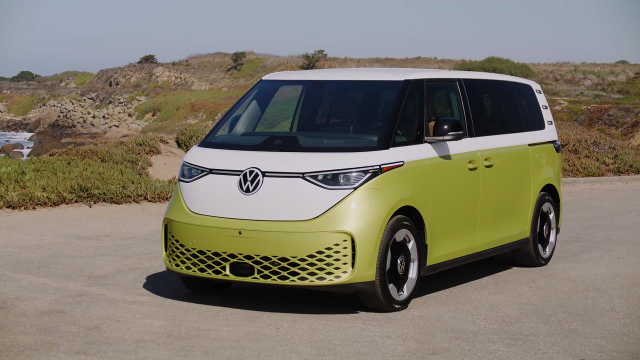 2025 Volkswagen ID. Buzz Exterior Design in Pomelo Yellow