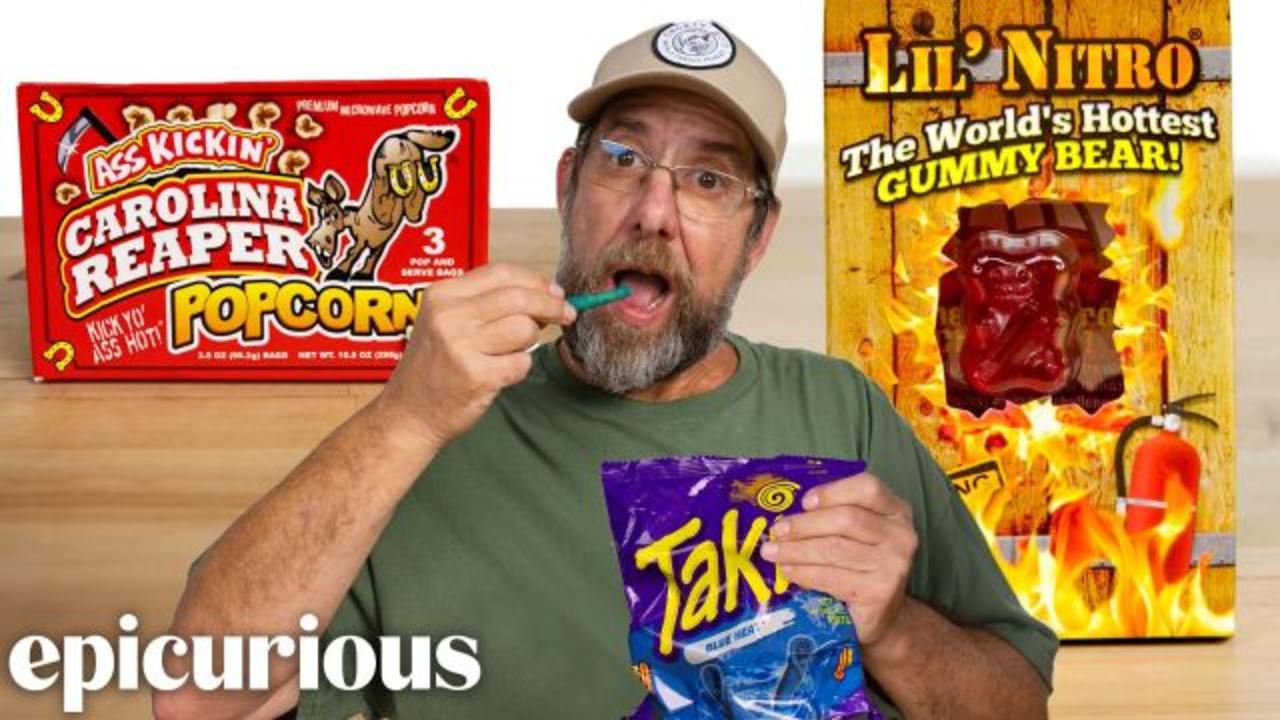 ‘Pepper X’ Creator Ed Currie Tries 16 Of The Hottest Snacks