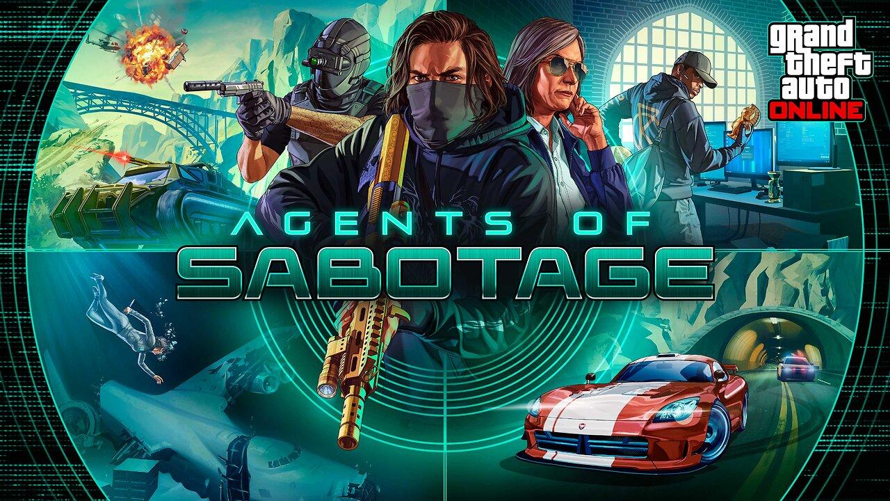 🔴GTA Online - New DLC Day ''Agents of Sabotage''