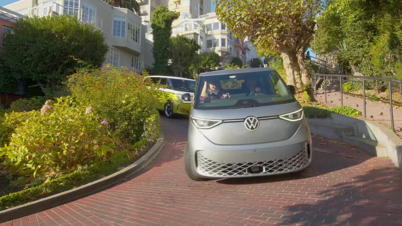 2025 Volkswagen ID. Buzz Lombard Street teaser