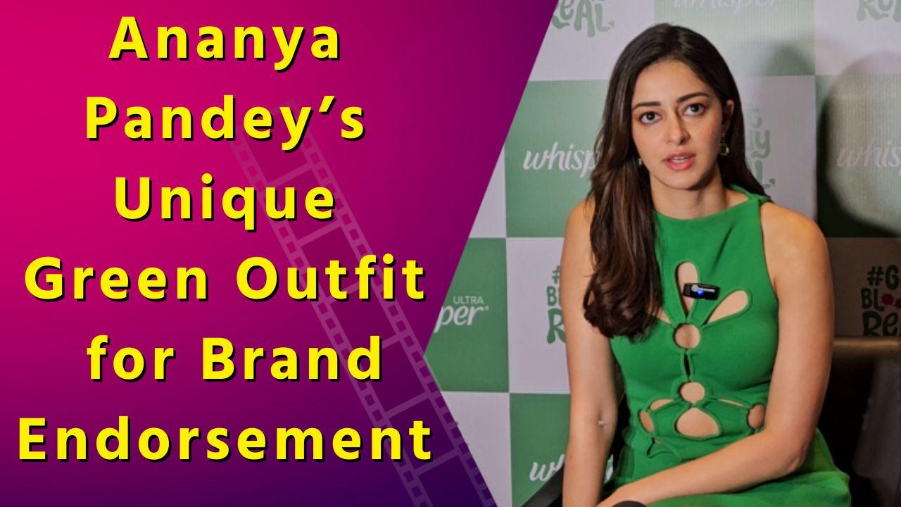 Ananya Pandey Associated with a New Brand and Talked About the Upcoming Projects