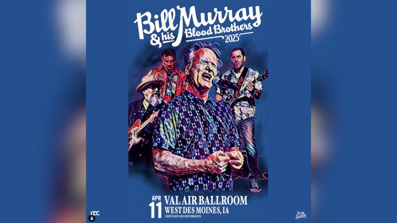 This Is Your Chance to See Bill Murray Live With Blues Rock Duo!