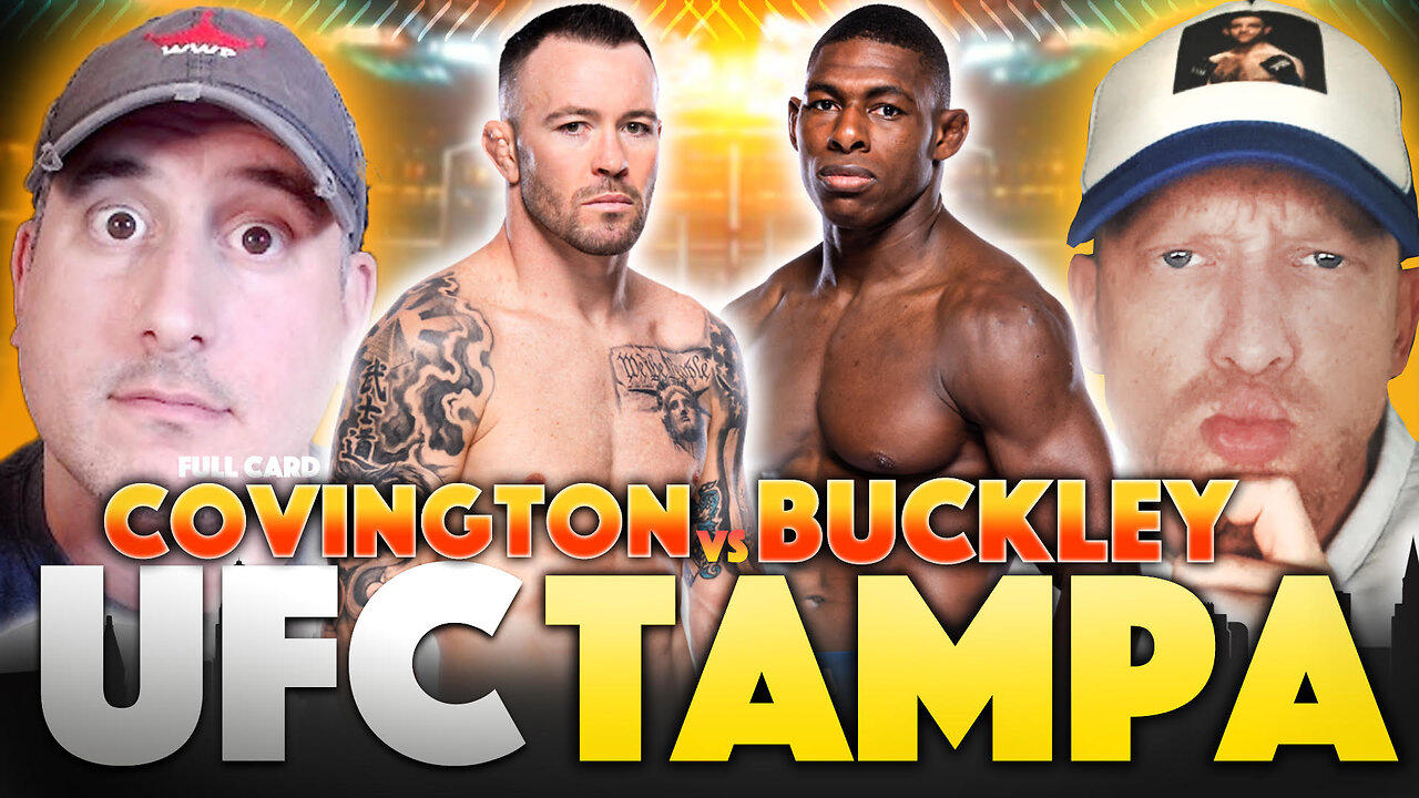 UFC Tampa: Covington vs. Buckley FULL CARD Predictions, Bets & DraftKings