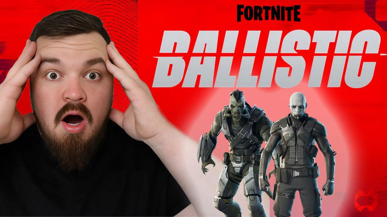 🔴LIVE-  FORTNITE FIRST PERSON IS FINALLY HERE (BALLISTIC)