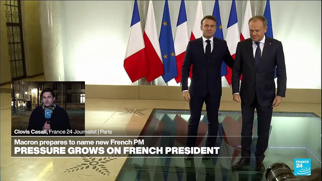 Macron to name new French prime minister Friday morning