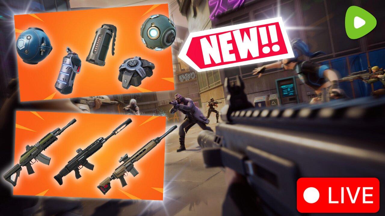 🟢Fortnite Live : Fortnite Is A FPS Now? New Ballistic Game Mode!