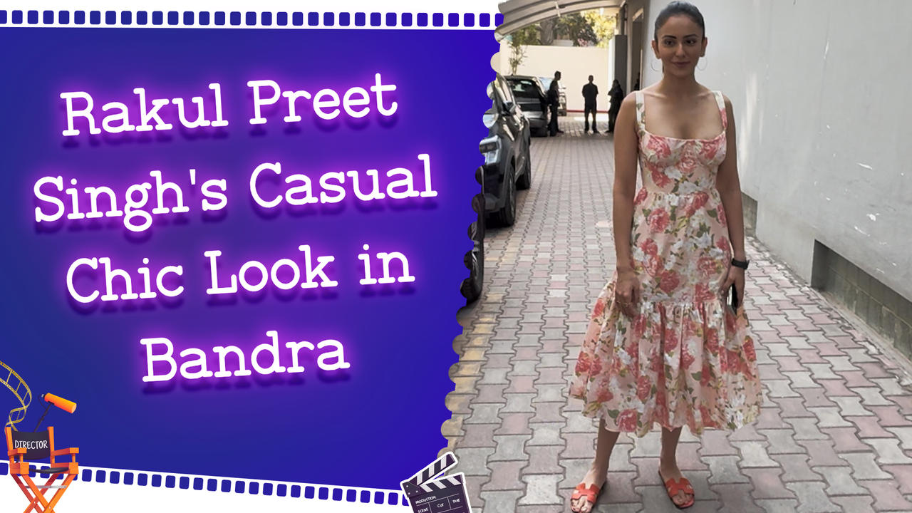 Rakul Preet Singh Spotted in Bandra, Looks Adorable