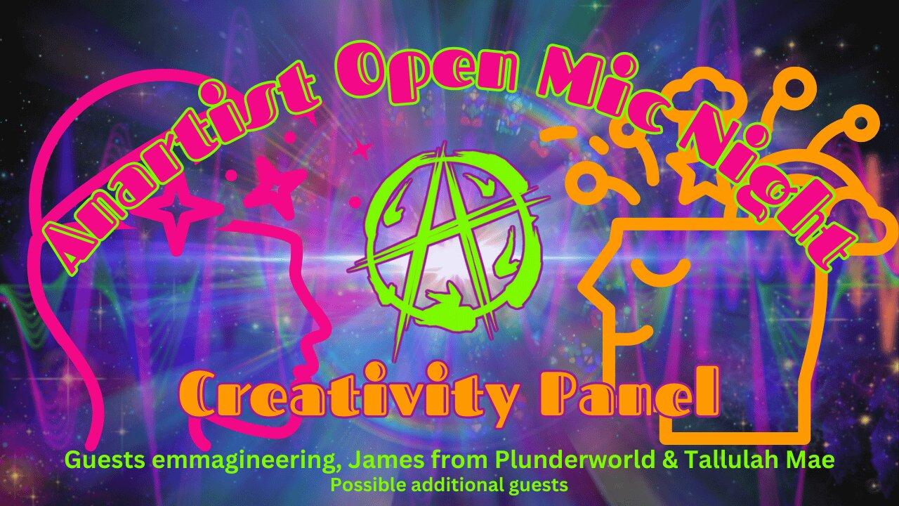 12/15/2024 Anartist Collective Presents Open Mic Night: Creativity Panel