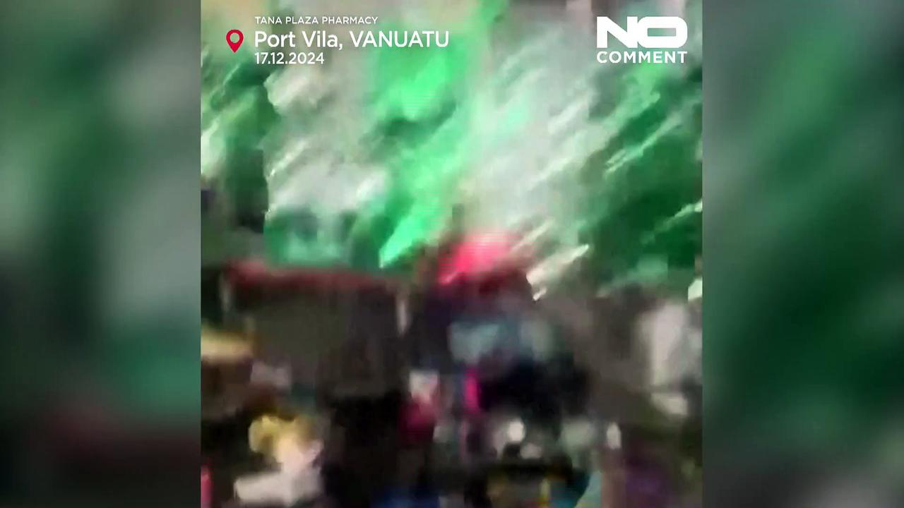 Watch: Vanuatu shaken by 7.3 earthquake