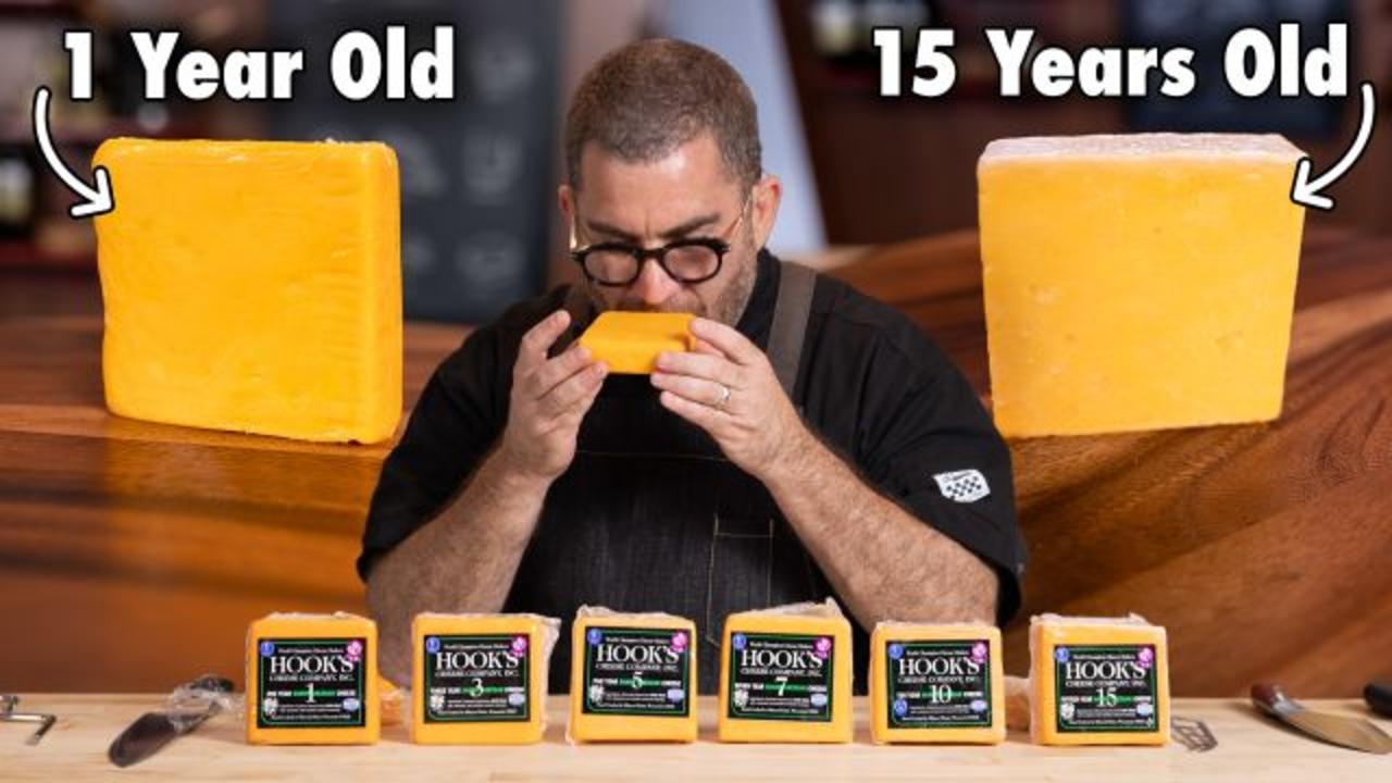 Cheesemonger Tries the Same Cheese at 5 Ages (1-15 years)