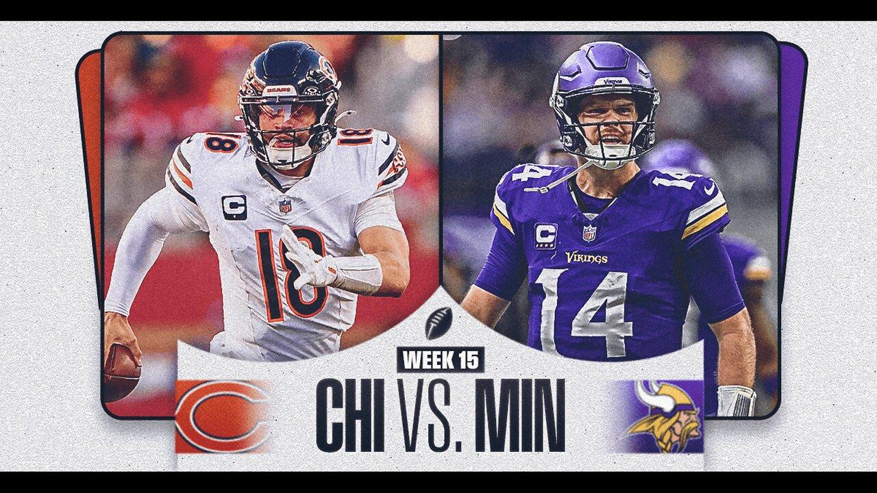 Chicago Bears vs. Minnesota Vikings LIVE STREAM Watch 🔴🏈