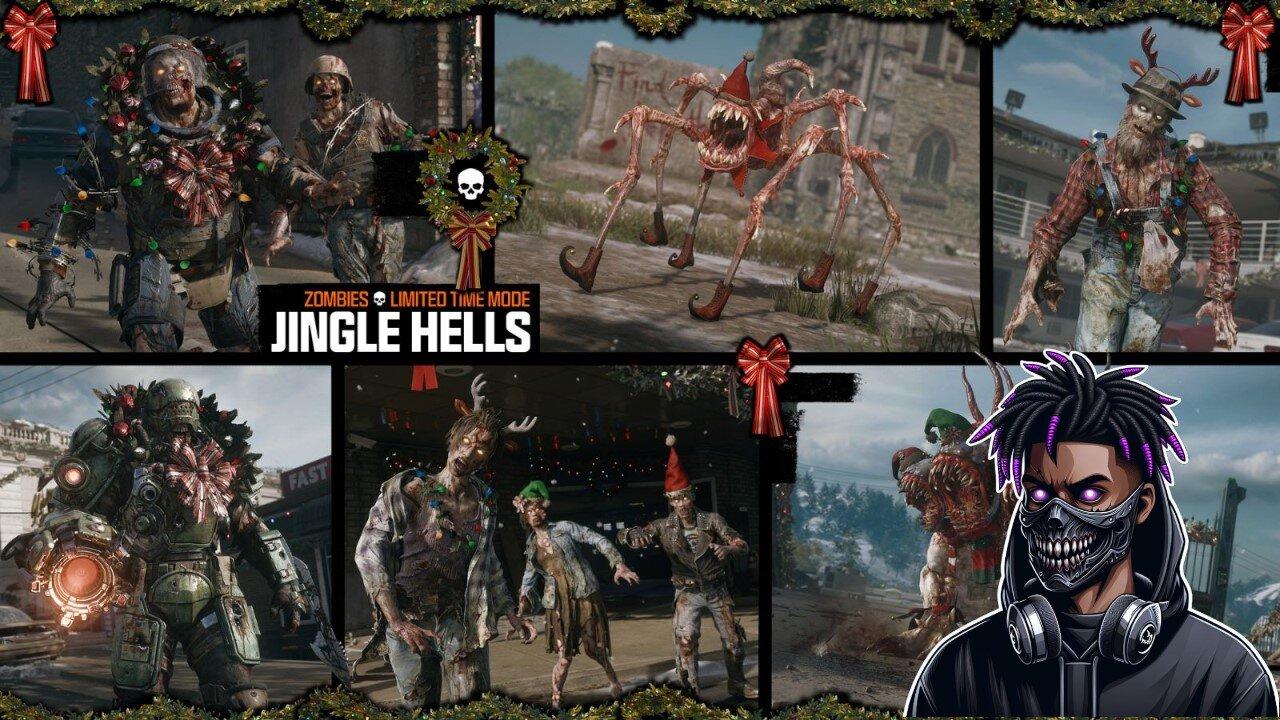 Jingle Hells Terminus ROUND 100 in Call of Duty Black Ops 6 Zombies